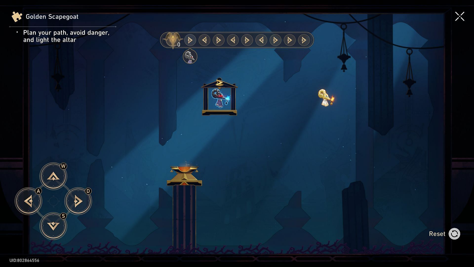 Fourth Golden Scapegoat solution (Image via HoYoverse)